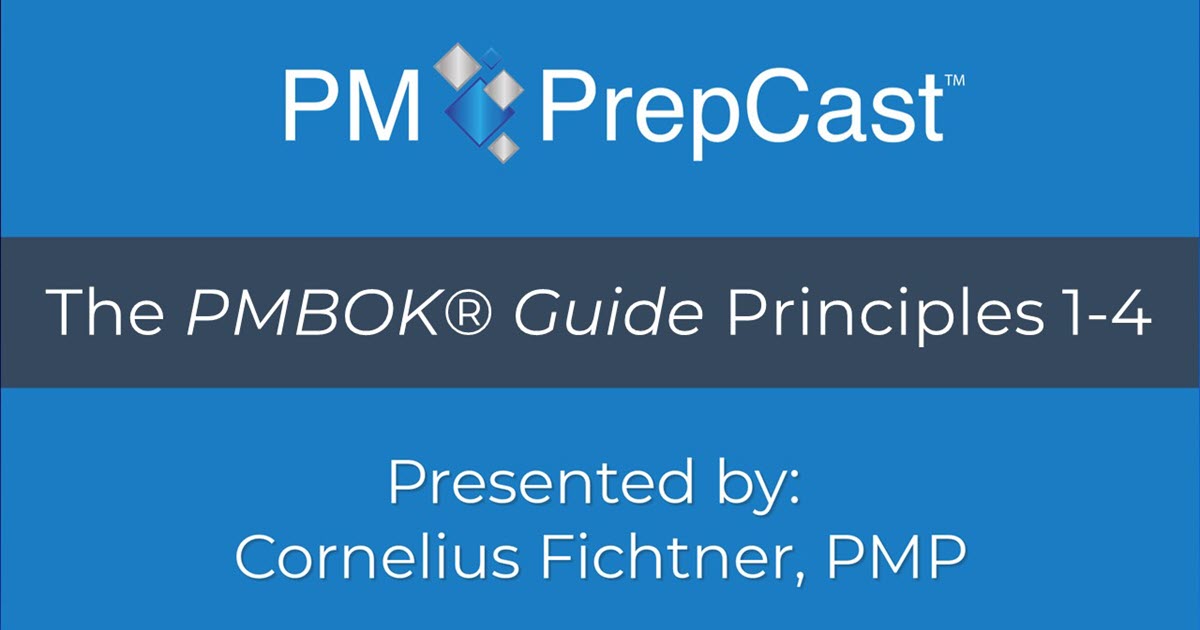 Project Management Principles 1-4